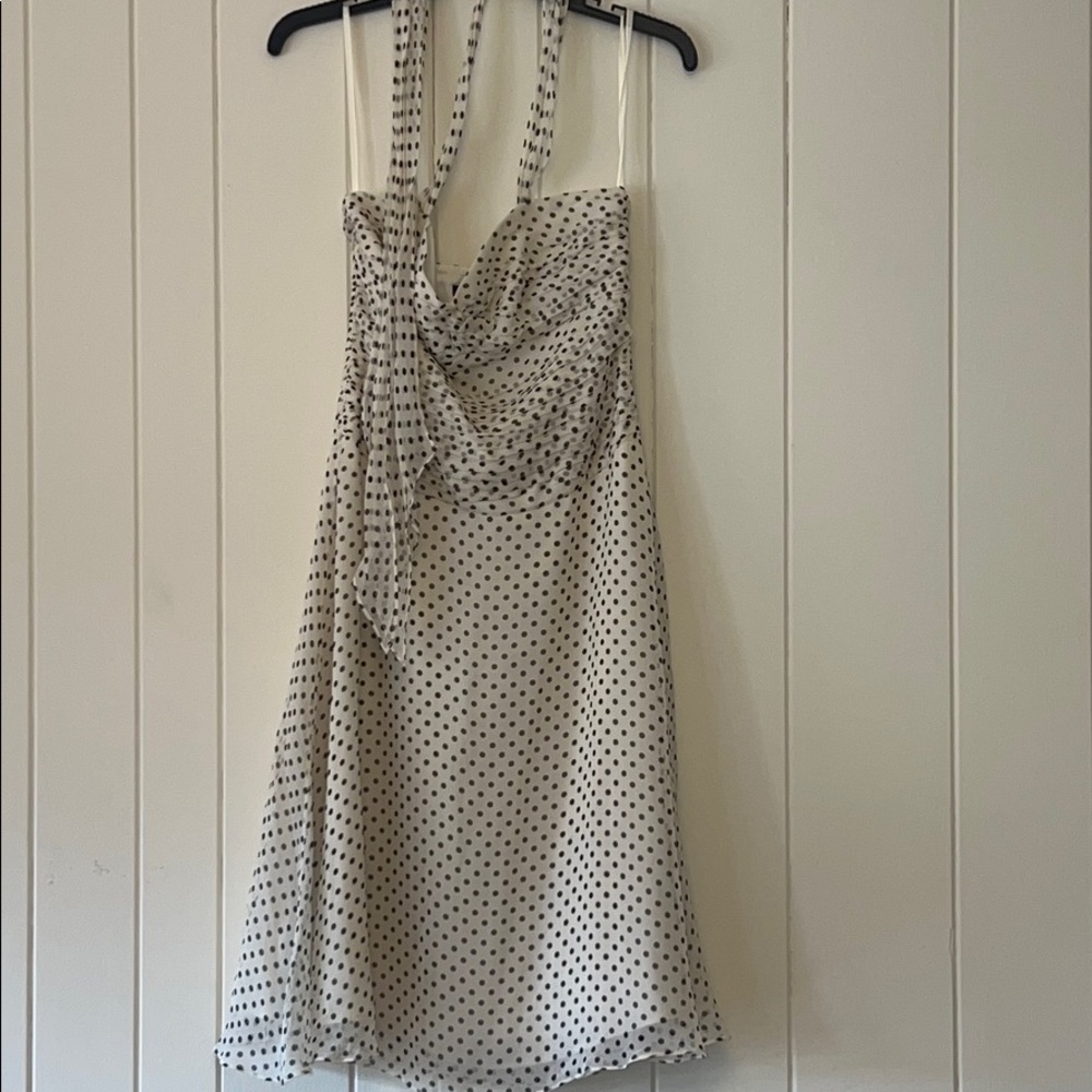 BCBG polka dot Dress